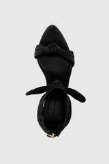 Bow Kitten Sandal