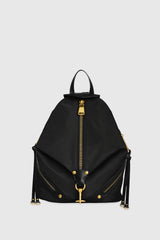 Nylon Medium Zip Julian Backpack