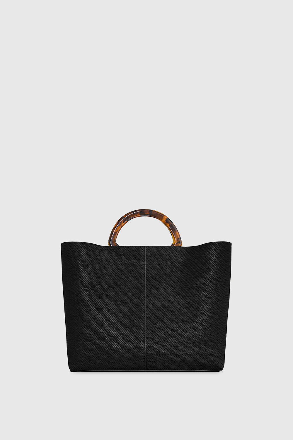 Square Tote With Resin Handle