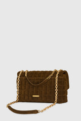 Edie Medium Crossbody With Square Quilt