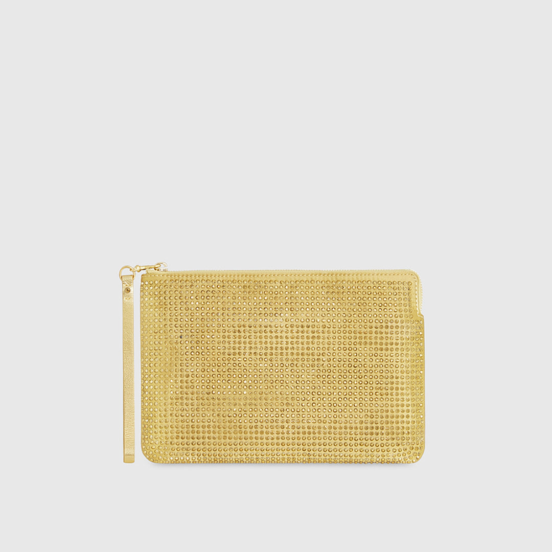 Crystal Studded Wristlet