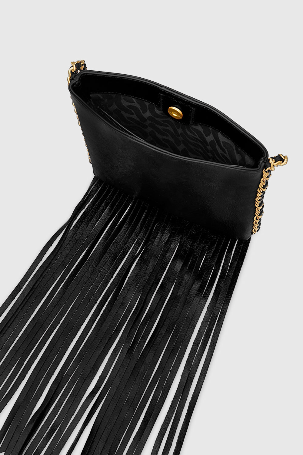 Carly North South Fringe Crossbody
