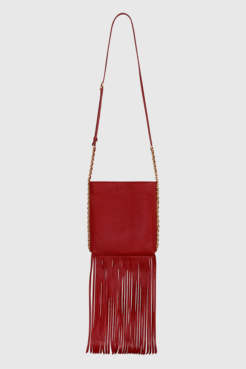Carly North South Fringe Crossbody