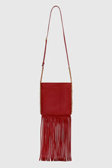 Carly North South Fringe Crossbody