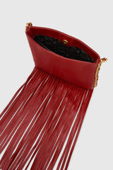 Carly North South Fringe Crossbody