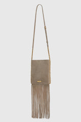 Carly North South Fringe Crossbody