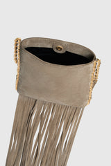 Carly North South Fringe Crossbody