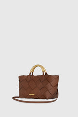 Frankie Woven Mini Tote