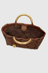 Frankie Woven Mini Tote