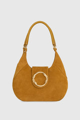 Snake Ring Crescent Shoulder Bag
