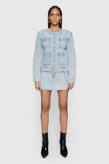 Jodie Denim Mini Skirt