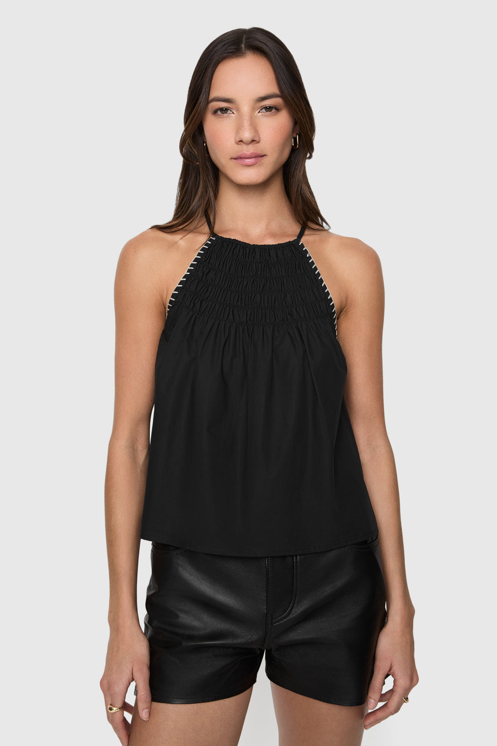 Cassie Smocked Top