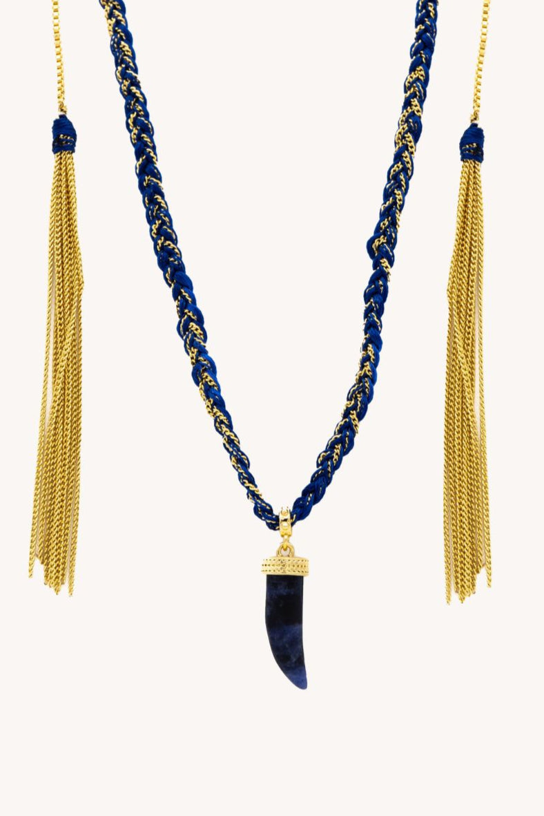 Shark Tooth Slider Necklace